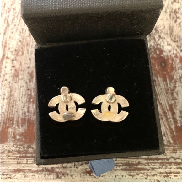 CHANEL Jewelry - Chanel logo earrings